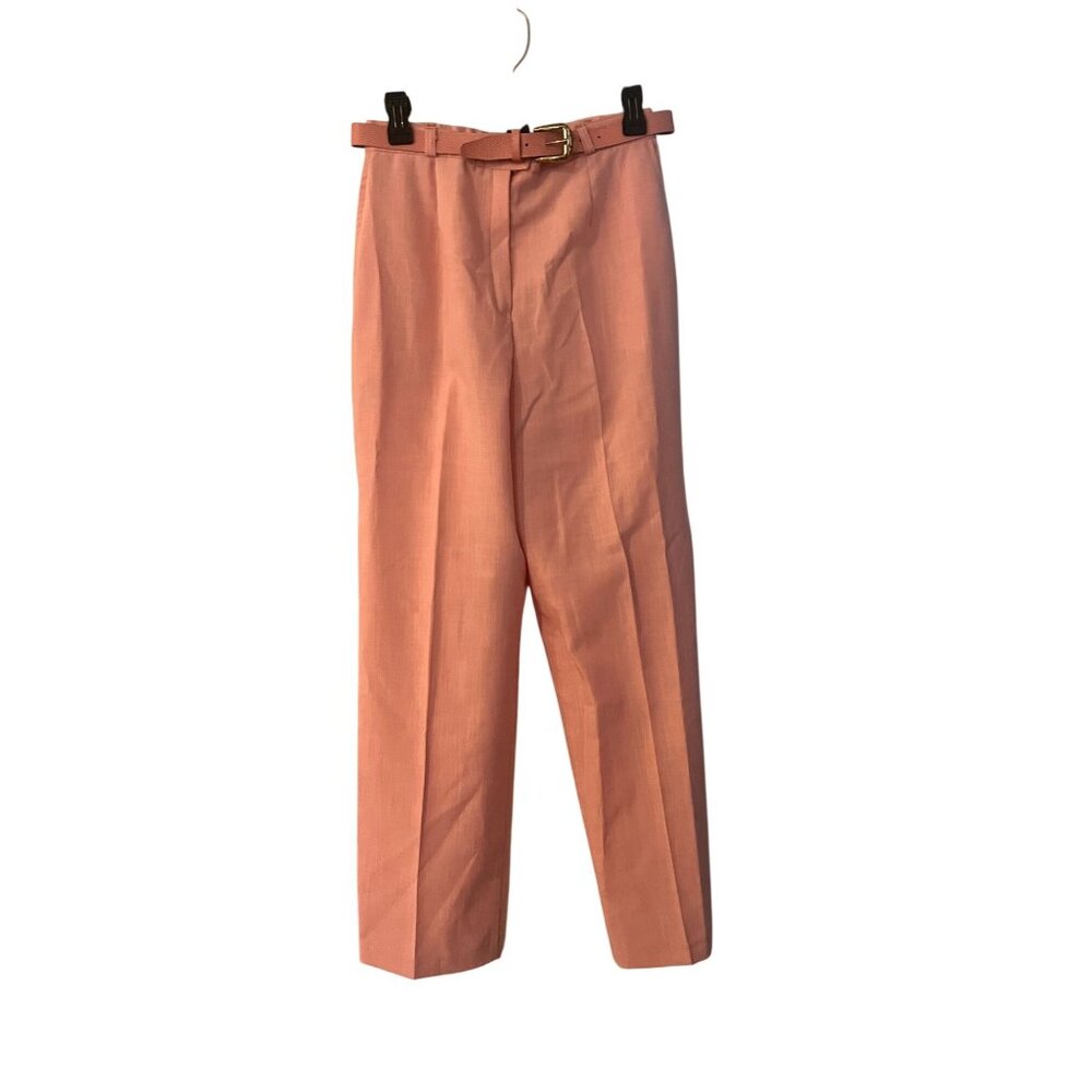 Koret Petites Womens Vintage Pink Pant Jumpsuit Sz 12